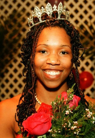 Amber Starks in 1999 when she was crowned Rose Festival Queen