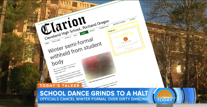 The Clarion featured on a Today Show news piece.