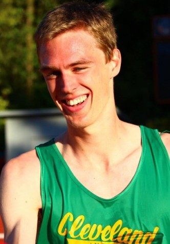 Cleveland alumnus goes pro in track