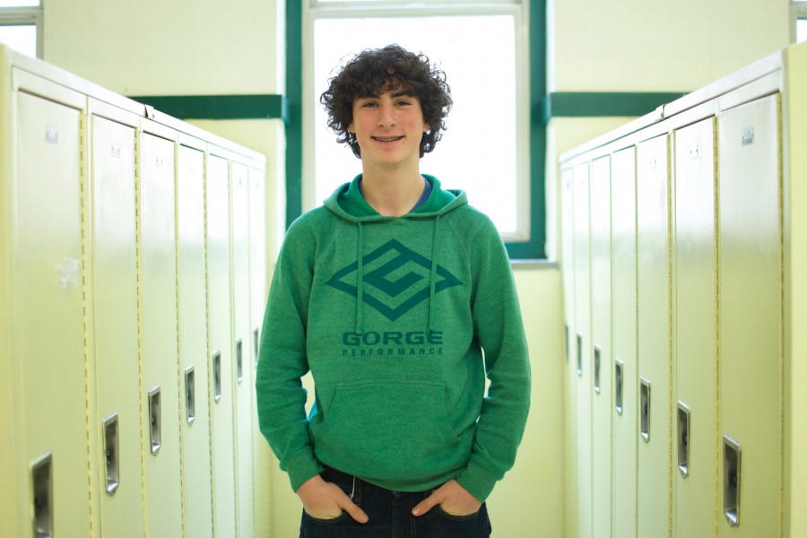 S.A.R. - Sophomore Will Heins is devoted to helping through Multnomah County Search and Rescue. meg Matsuzaki photo.
