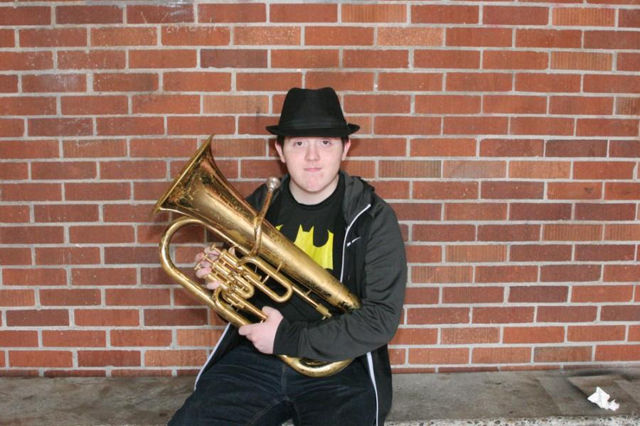 Music gives me a lot more to do. It allows me to meet a lot more people and it’s a way to express myself.  It definitely lifts my mood and is a stress reliever. It is also really inviting to play with others because everyone around you is supportive. I always feel free to just play as loud as I can. -Micah Lytle, sophomore