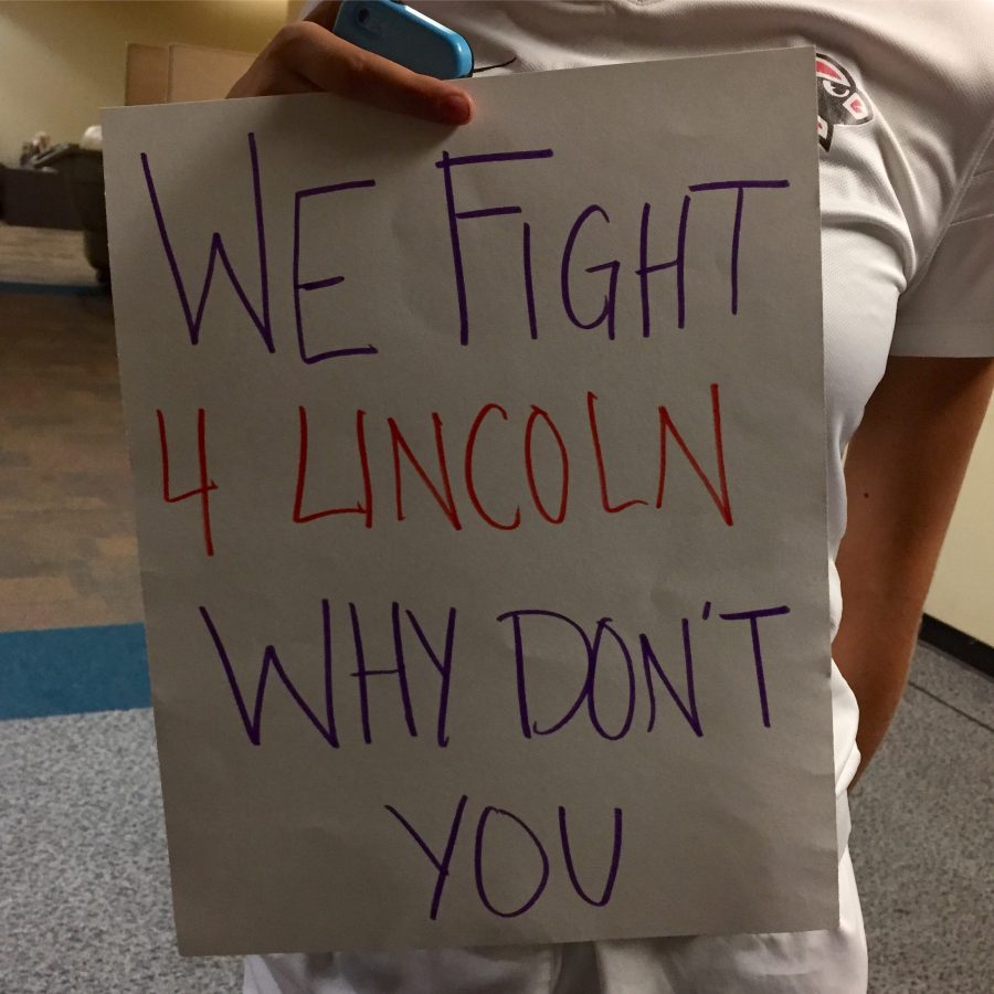 Lincoln students walkout in support of bond measure