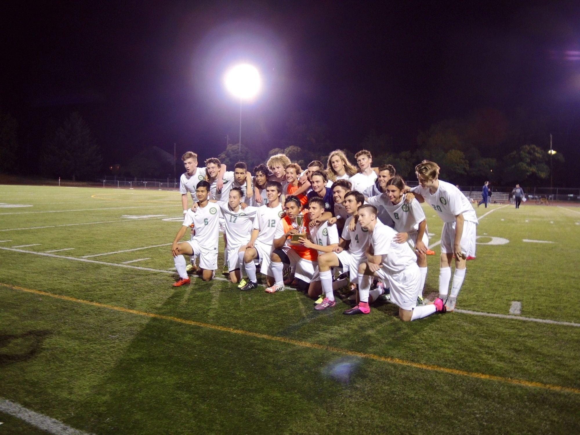 Last year's varsity boys soccer team.