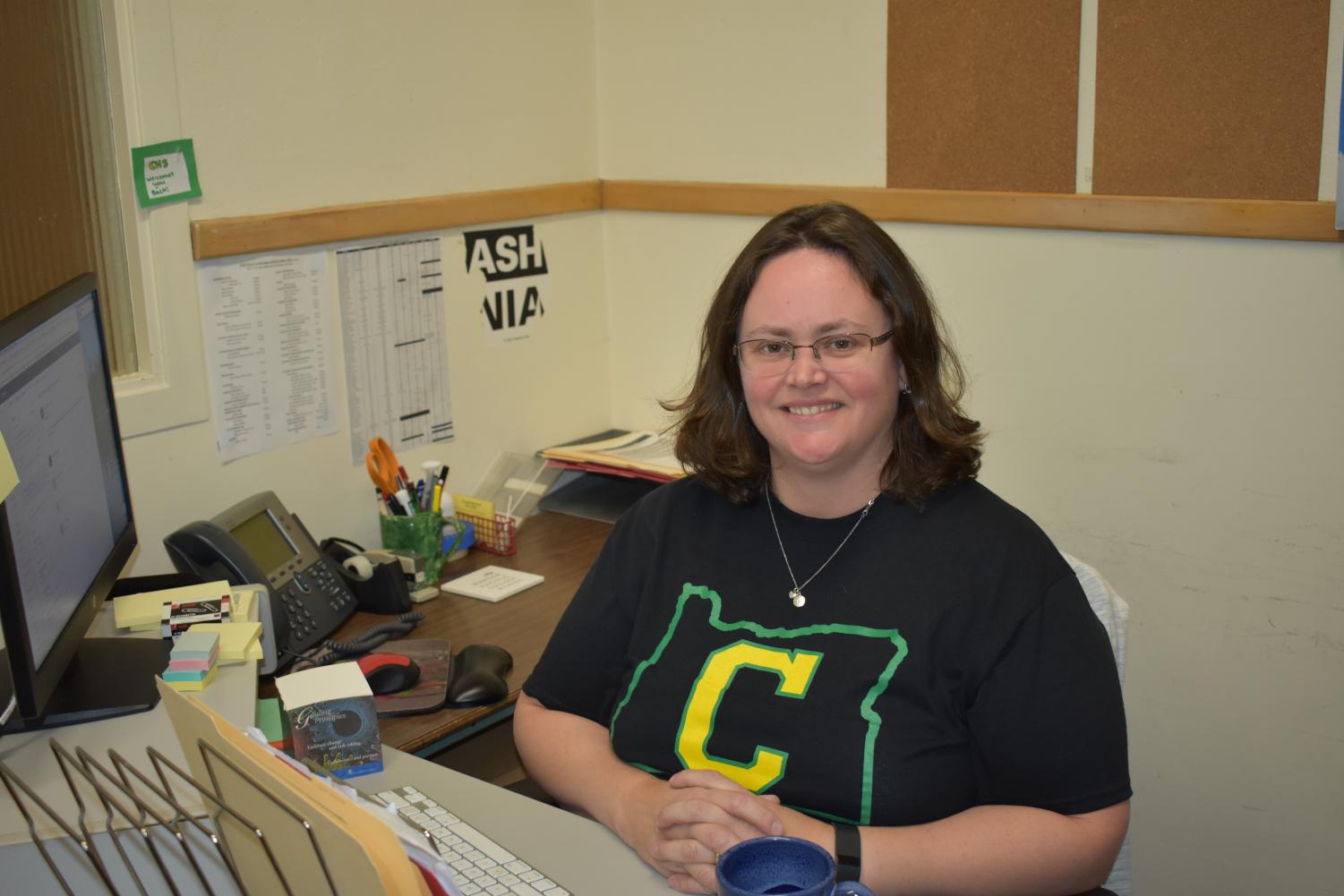 Margie Sudyam was recently hired as the new testing coordinator and part time tech support worker.