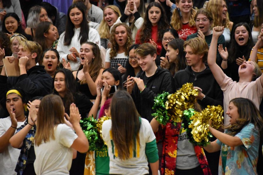 The Fall Kickoff Assembly was tons of fun, with lots of games and music.