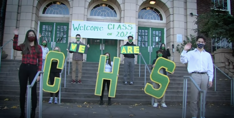 Cleveland students gathered to welcome the newest class of 2025 