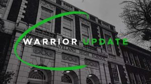 Warrior Update: May 31 - June 3, 2022