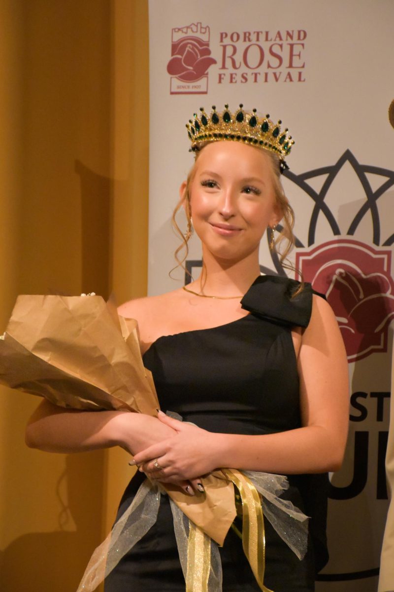 CLEVELAND ROYALTY: Sabrina Johnson was named Cleveland's 2025 Rose Festival Princess at a ceremony in the auditorium on March 20. 