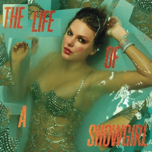 Official Album Cover for Life of a Showgirl