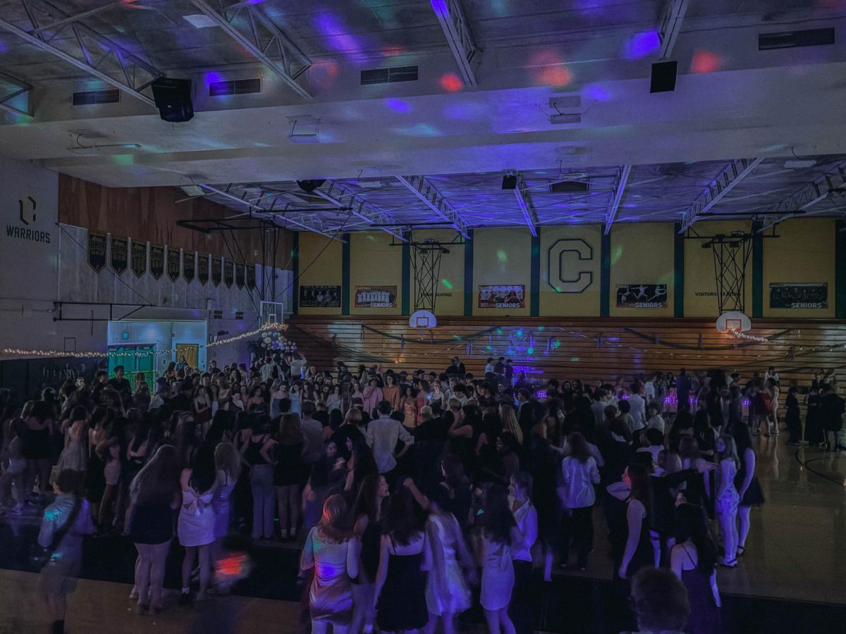 Students at Cleveland enjoying the homecoming dance.